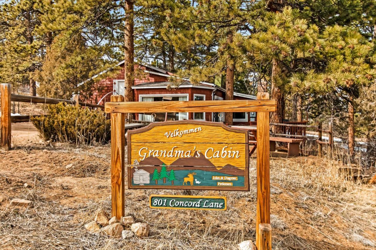Grandma'S Cabin Estes Park Eksteriør bilde